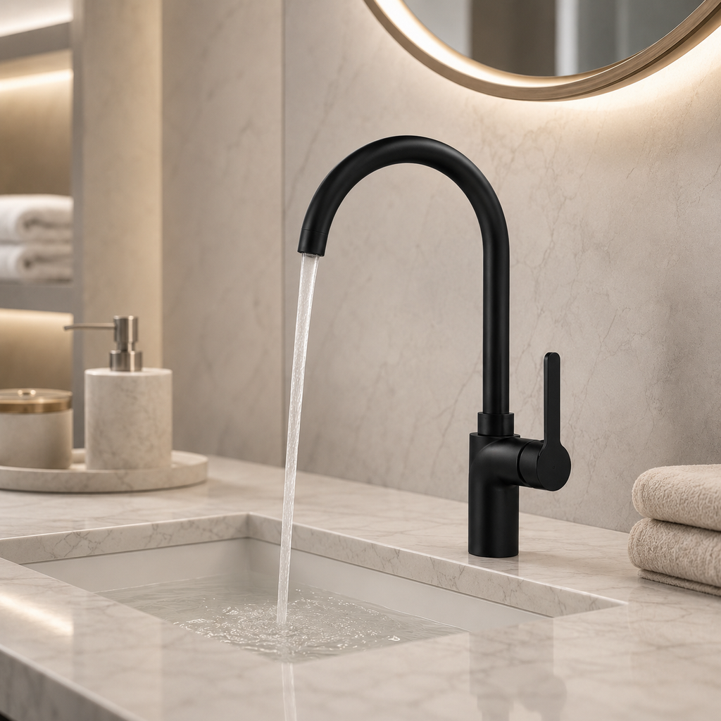High Arc Single Lever Sink Mixer Tap