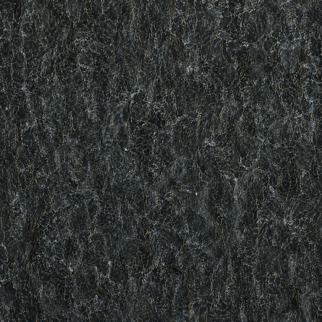 3D Black Marble Vinyl Wallpaper Roll - Self Adhesive - 15.6m x 1m