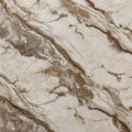 3D Beige Gold Marble Vinyl Wallpaper - 15.6m x 1m