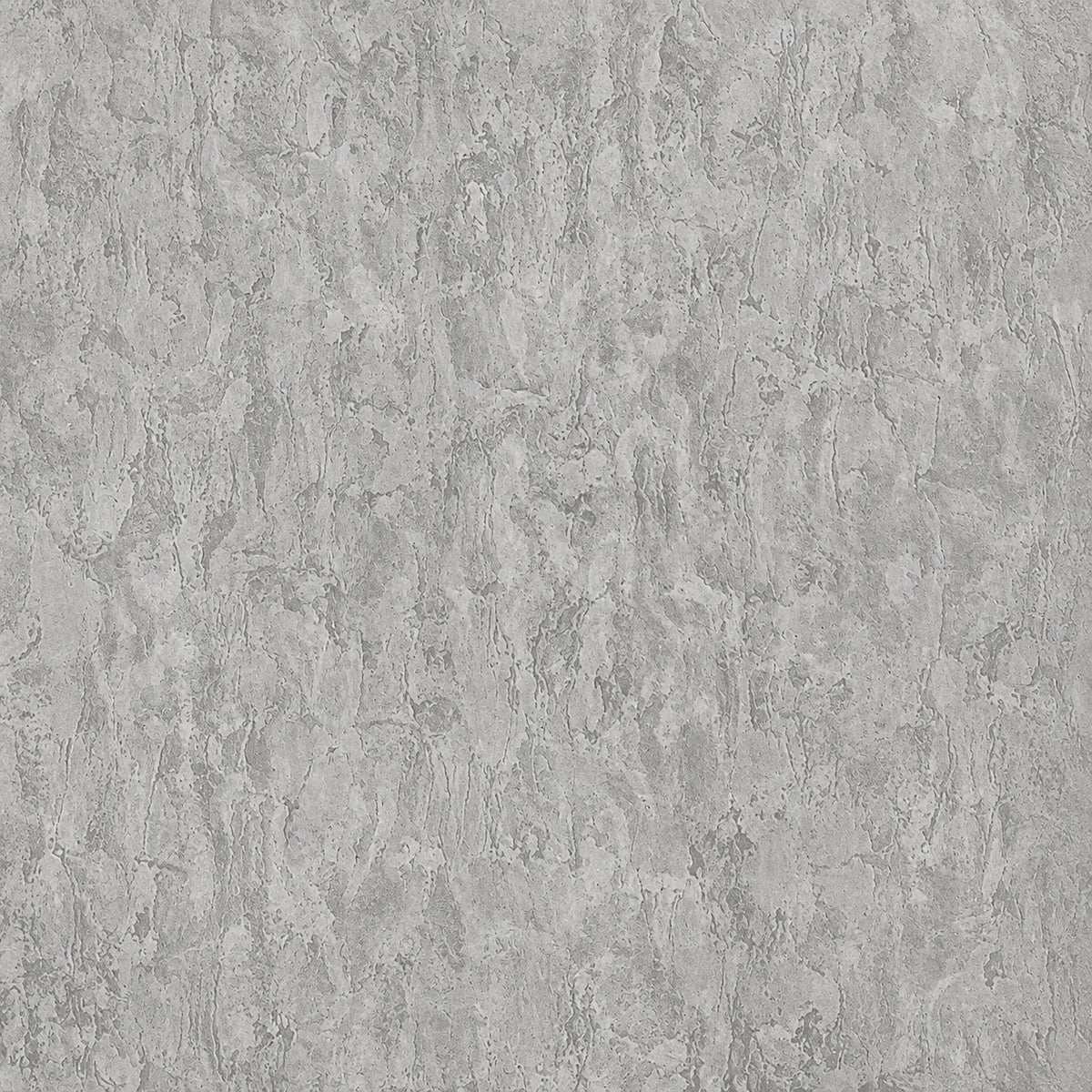 3D Embossed Light Grey Concrete Texture Vinyl Wallpaper - 15.6m x 1m